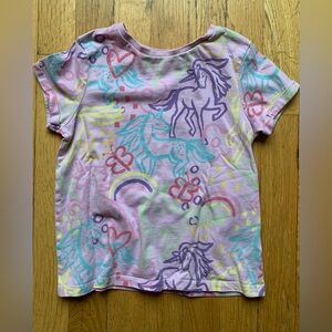 Cute Unicorn Shirt Size 5T